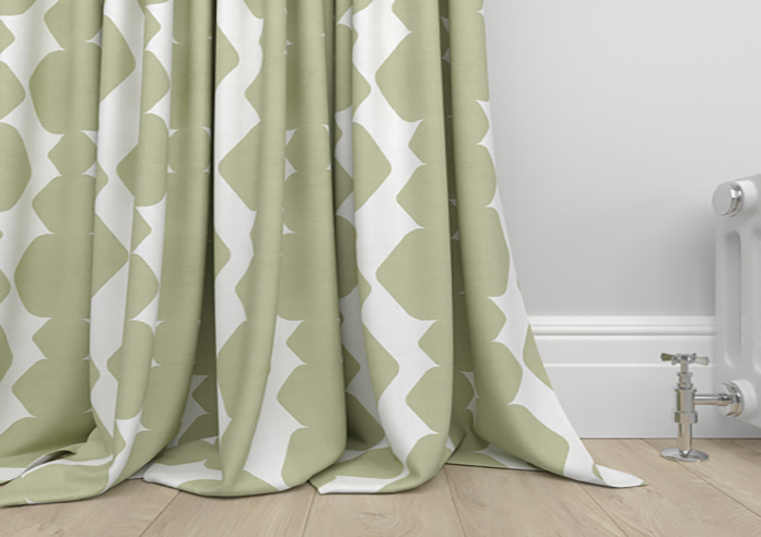 Construct, Grass Green - Made to Measure Curtains - Image 6
